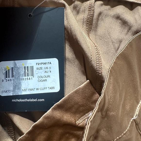NICHOLAS Erato Pant in Cigar - Picture 6 of 7